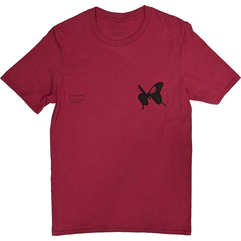 Post Malone - Twelve Carat Tshirt Homme - Rouge
